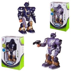 Робот, световые и звуковые эффекты, 2 цвета в ассортименте, 14,50х7х22 см Junfa Toys