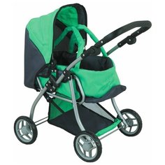 Коляска для куклы Buggy Boom Infinia трансформер, классическая 59*36*62 см