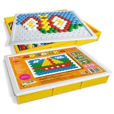 Мозаика (диаметр 13мм/225 деталей), прямоугольная коробка Стеллар