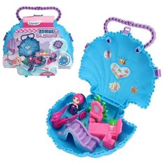 Игровой набор Abtoys В гостях у куклы Домик для русалочки, в наборе с аксессуарами