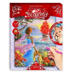 Мозаика Elite Series DIAMOND "Асоль" + "Девочка с собачкой" Лапландия