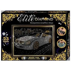 Набор для творчества. Серия Стразы -"Elite Diamond" Автомобиль Лапландия