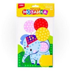 Мозаика мягкая. Малый набор "Слоник" Lori