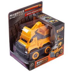 Машинка-конструктор Abtoys Cпецтехника "Городские службы" Экскаватор с отверткой