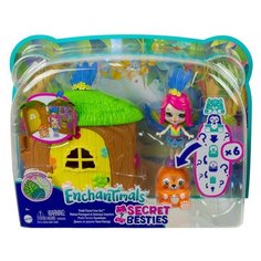 Игровой набор Mattel Enchantimals Домик-сюрприз Пикки Какаду