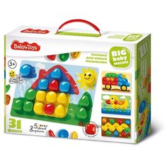 Мозаика для самых маленьких BABY TOYS d40/5 цв/31 эл Десятое королевство