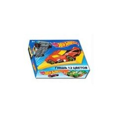 Гуашь 12 цветов Hot Wheels Centrum