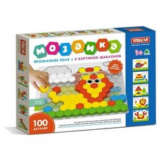 Мозаика (диаметр 40мм/100 деталей) с прозрачным полем Стеллар