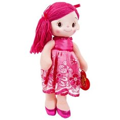 Кукла ABtoys Мягкое сердце, мягконабивная, балерина, 30 см, цвет розовый