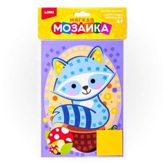Мозаика мягкая. Малый набор "Енот" Lori