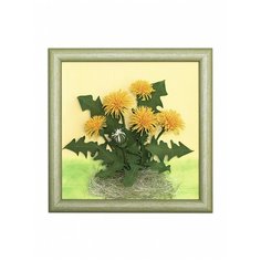 Волшебная мастерская Набор для творчества с фоамираном Одуванчики 27x27 см (VM-FM-01)