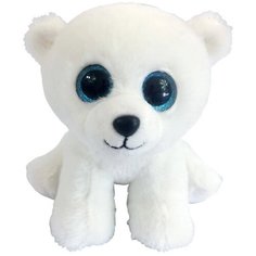Мягкая игрушка ABtoys Медвежонок полярный белый 15 см