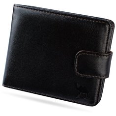 Портмоне Dimanche Sahara 311, натуральная кожа черный