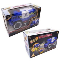 Спецтехника. Машинка инерционная "Полиция", световые и звуковые эффекты A Btoys