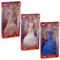 Кукла Defa Lucy Светский прием, 3 вида в коллекции, в наборе с аксессуарами (туфельки,клатч)