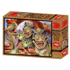 Пазл Prime 3D Дино селфи 500 элементов