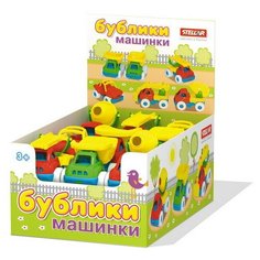 Машинка "Бублик" в шоу-боксе в упаковке 7 шоубоксов по 18шт. Стеллар