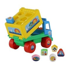 Сортер Грузовик"Забава" (в сеточке) 26 см. Cavallino