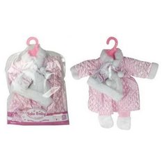 Одежда для куклы: пальто, шапочка, колготки Junfa Toys