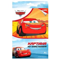 Набор для творчества LORI Картина из пластилина Disney Молния Маккуин