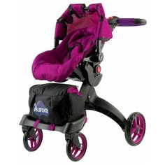 Коляска для куклы Buggy Boom Aurora многофункциональная прогулочная-трансформер 12 в 1