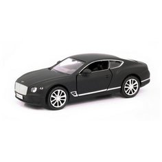 Машинка металлическая Uni-Fortune RMZ City 1:32 The Bentley Continental GT 2018 (цвет черный матовый)