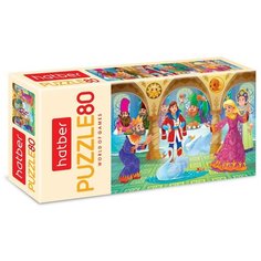 Пазл Hatber Любимые сказки 80 элементов А5 формат 230Х165мм