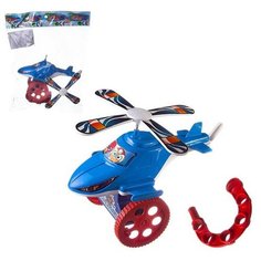 Игрушка для малышей. Каталка Вертолет 11х14,5х10,5 см Junfa Toys
