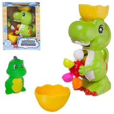 Игрушка для ванной Abtoys Веселое купание. Динозаврик-фонтан с динозавриком для ванны