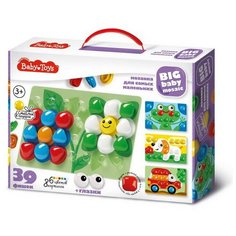 Мозаика для самых маленьких BABY TOYS d40/6 цв/39 эл Десятое королевство