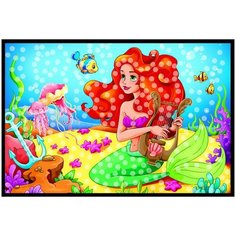 Мозаика из пайеток. А4+. Любимая сказка Рыжий кот