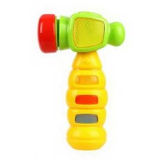 Игрушка музыкальная "Веселый молоточек" со светом Жирафики