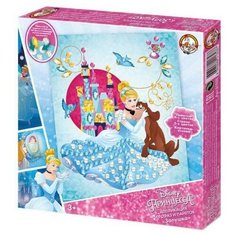 Набор для творчества. Аппликация из страз и пайеток Золушка Дисней Десятое королевство