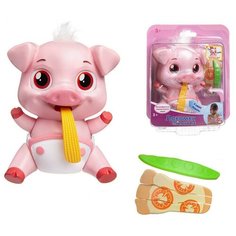 Интерактивная игрушка ABtoys Лакомки-Munchkinz Свинка 12,6 см