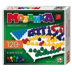 Мозаика d10 / 6 цветов / 120шт Десятое королевство