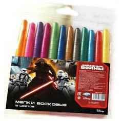 Мелки восковые выкручивающиеся "Звездные войны", 12 цветов Centrum