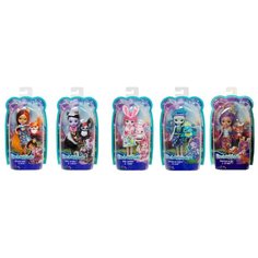 Кукла Mattel Enchantimals с любимой зверюшкой 5 видов Базовая