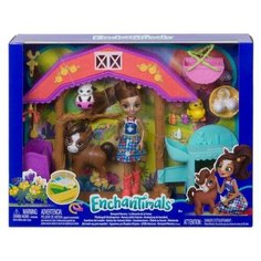 Игровой набор Mattel Enchantimals "Звериная ферма"