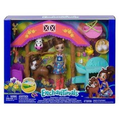 Игровой набор Mattel Enchantimals "Звериная ферма"