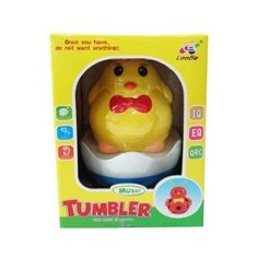 Игрушка для малышей. Неваляшка, звуковые эффекты, 13x19x12см Junfa Toys