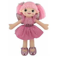 Кукла ABtoys Мягкое сердце, мягконабивная, балерина, 30 см, цвет розовый