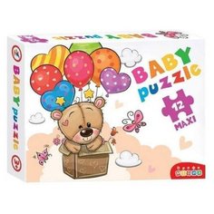 Пазл Baby Puzzle. Мишка и воздушные шары Дрофа Медиа