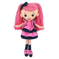 Кукла ABtoys Мягкое сердце, мягконабивная, джинсовая, 25 см