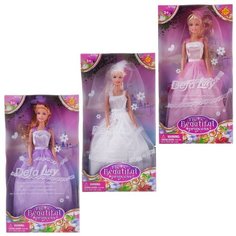 Кукла Defa Lucy Невеста, с аксессуарами, 32,5 см, 3 вида