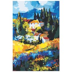 Картина по номерам «Домик в лесу», 40x60 см, Живопись по Номерам