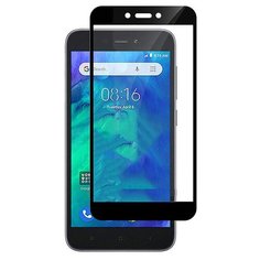 Защитное стекло Perfeo для Xiaomi Redmi Go (черная рамка)