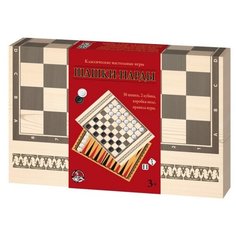 Настольная игра Шашки-нарды классические Десятое королевство