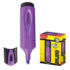 Текстовыделитель MAPED (Франция) "Fluo Peps Classic", ФИОЛЕТОВЫЙ, линия 1-5 мм, 742531 - 3 шт.