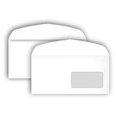 Конверты С6, 5 автомат, прозрачное окно, 114х229, 80г/м2, 1000шт/уп Bong