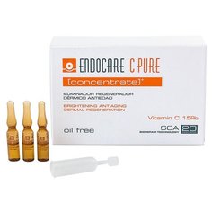 Средство Endocare C Pure Concentrate Brightening Antiaging Dermal Regenaration концентрат антивозрастной для лица (14х1 мл)